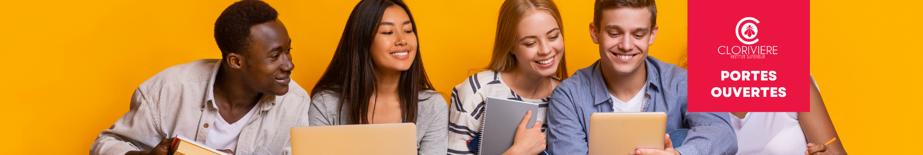 Inscrivez-vous à nos Portes Ouvertes !